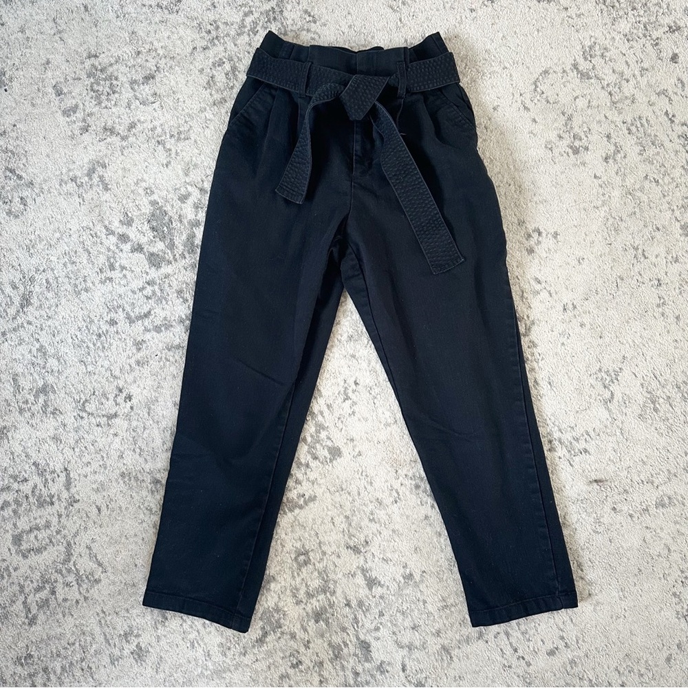 ⭐️3/$30⭐️ (bundle deal) a new day Black Waist Tie High Waist Pants